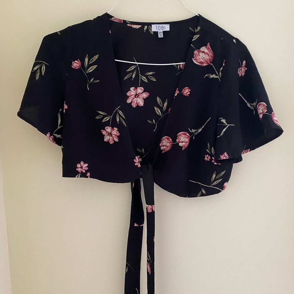J Crew Tie Top